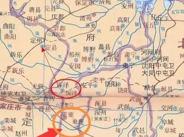 河北四鹿（涿鹿巨鹿获鹿束鹿）
网友：第一任市长白润璋。獐即鹿，束鹿这名字对市长不