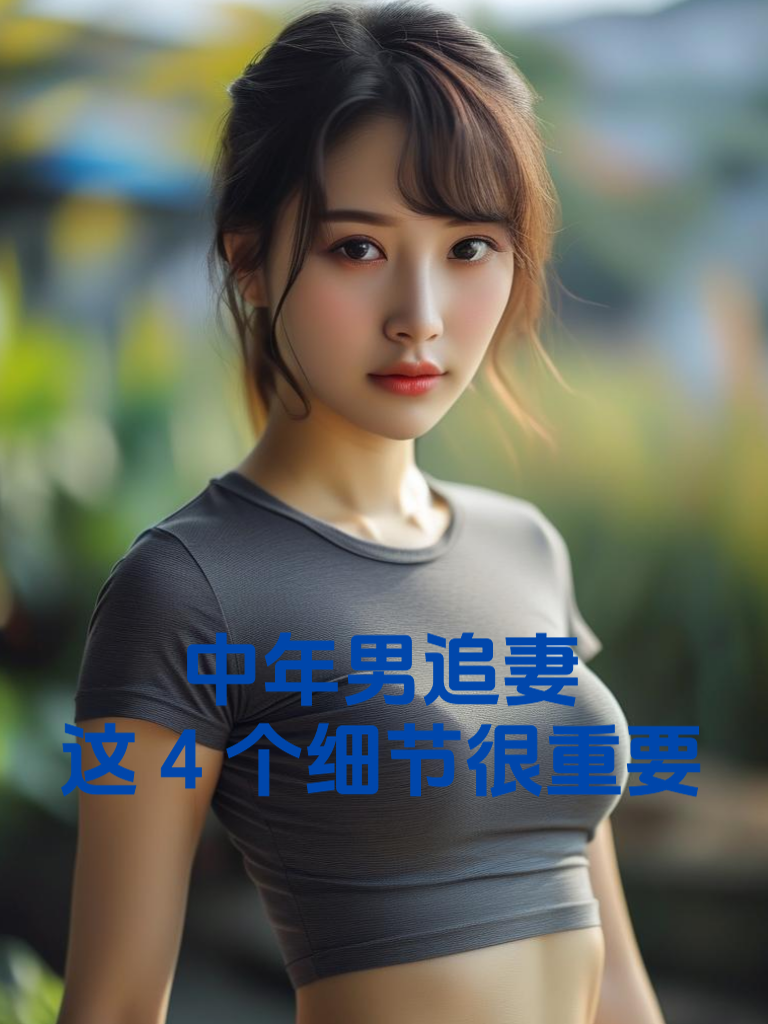 中年男追妻，这4个细节很重要