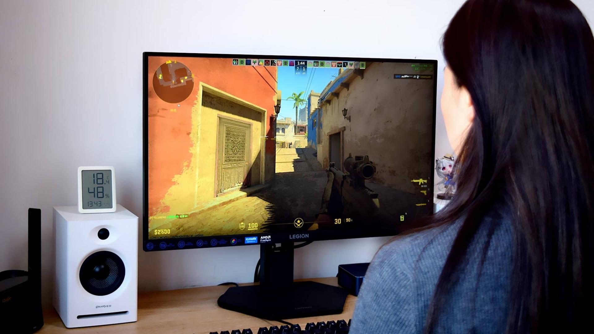 千元高刷电竞屏，300Hz高刷+0.5ms响应：联想拯救者27Q评测！