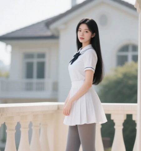 超模身材美少女 腿长就是最好的时尚单品