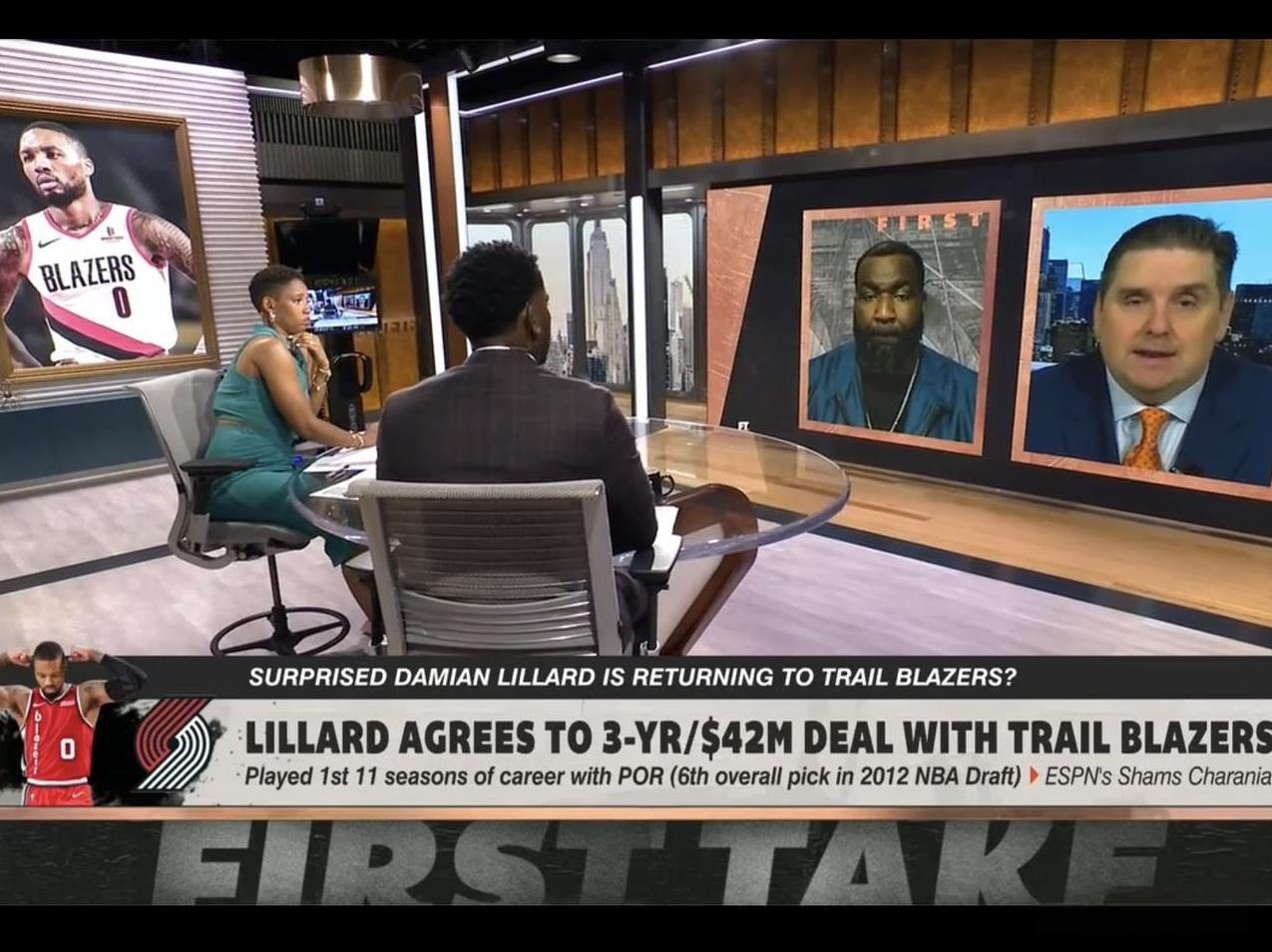 文胖：利拉德回归后，开拓者的工资帽令人担忧
7月18日的ESPN Hoops T