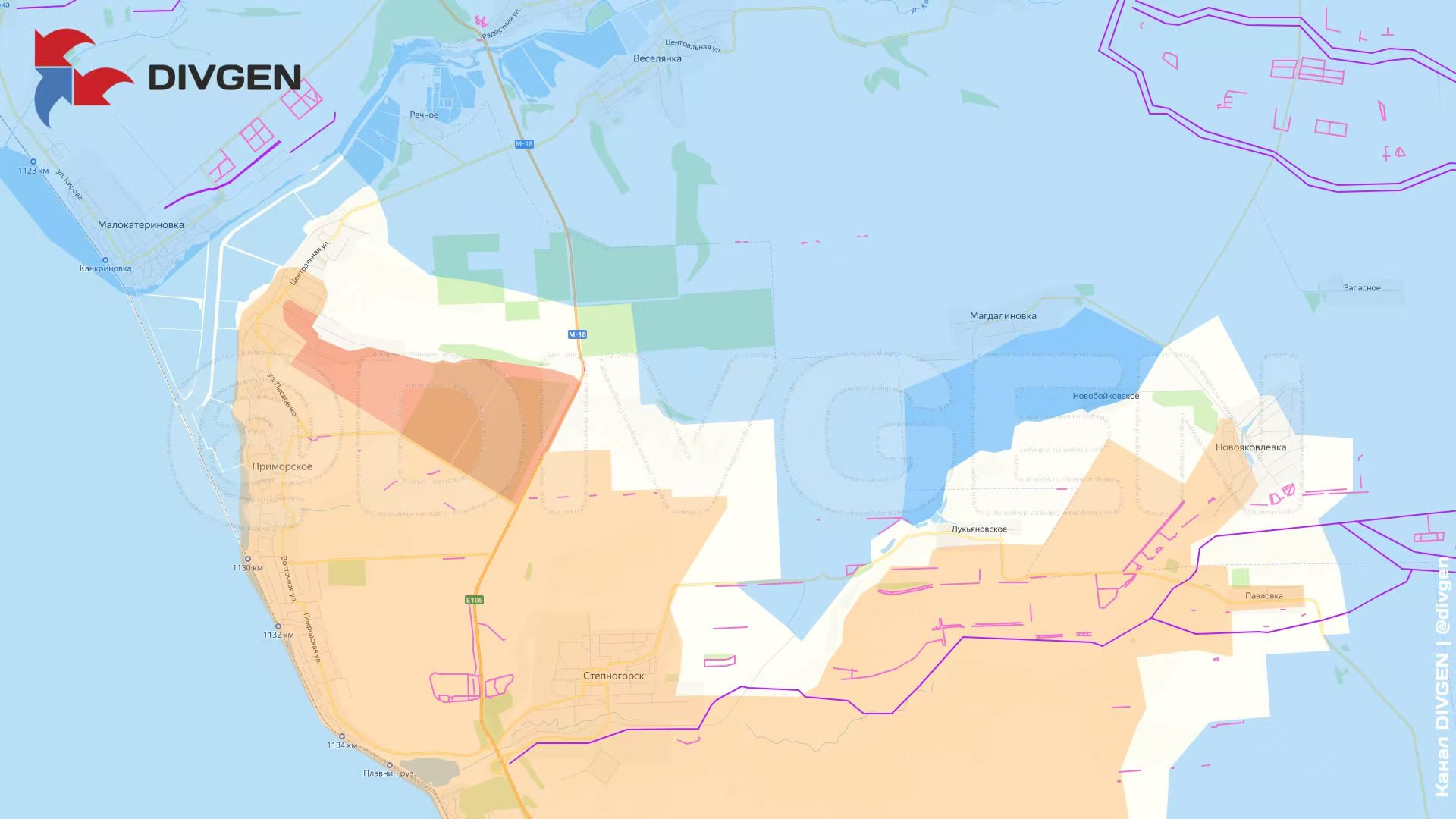 扎波罗热方向，滨海区普利莫尔斯克东南地区，空降兵继续扩展，乌军还是很尽责的，俄军