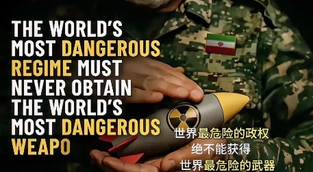 伊朗发布的一段视频，被以色列驻中国大使馆拿来配上了一段文字，成了以色列突袭侵略伊