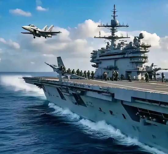 【关岛边上这一幕，真解气！】
昨晚刷到个消息，给我看乐了——咱们的辽宁舰航母编队