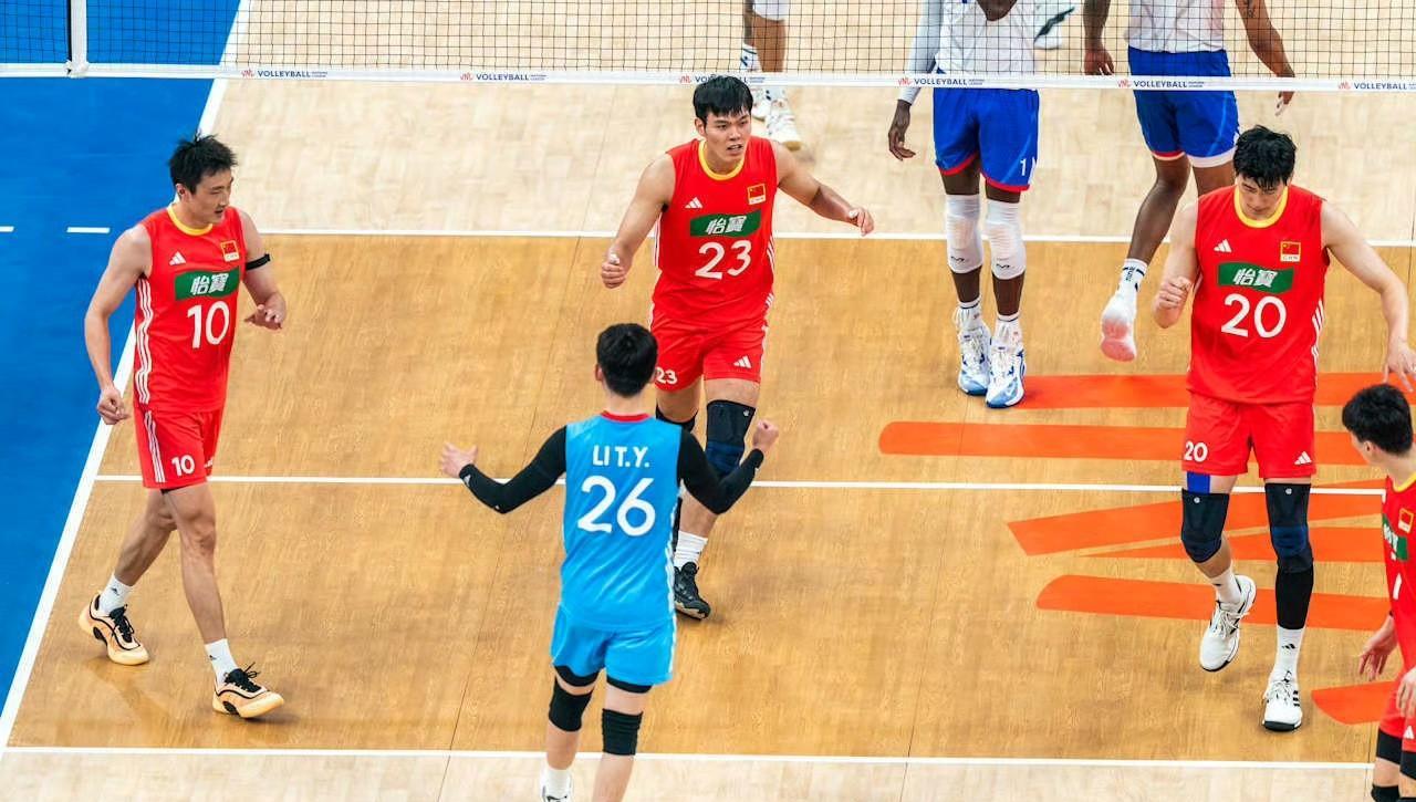【#中国男排# 五局力克古巴结束分站赛】2025年世界男排联赛波兰格但斯克站，中