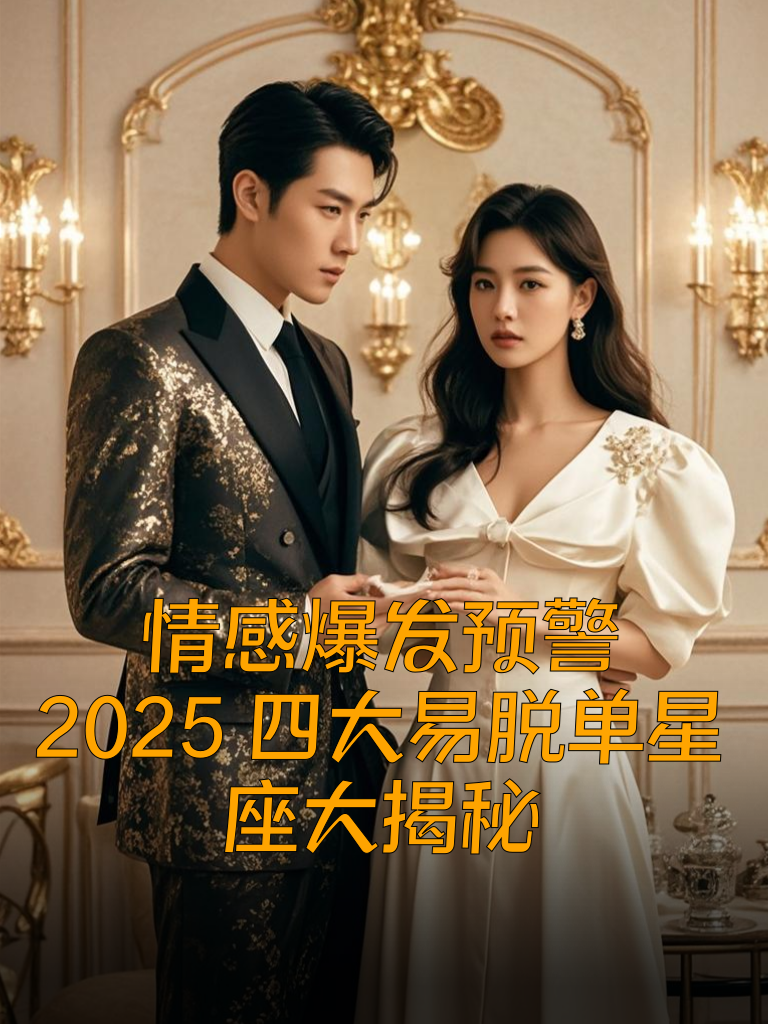 情感爆发预警：2025四大易脱单星座大揭秘