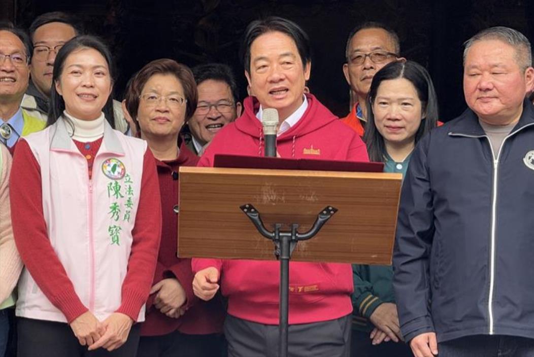 今天是大年初三，台媒报道，赖清德前往台中、彰化等地寺庙参香祈福时大放厥词，污蔑称