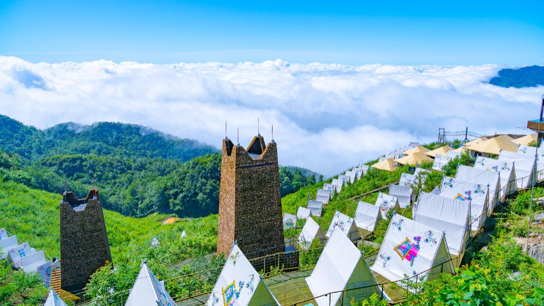 游九寨沟住九皇山！预庆九绵高速开通，九皇山即日起免费送999顶帐篷