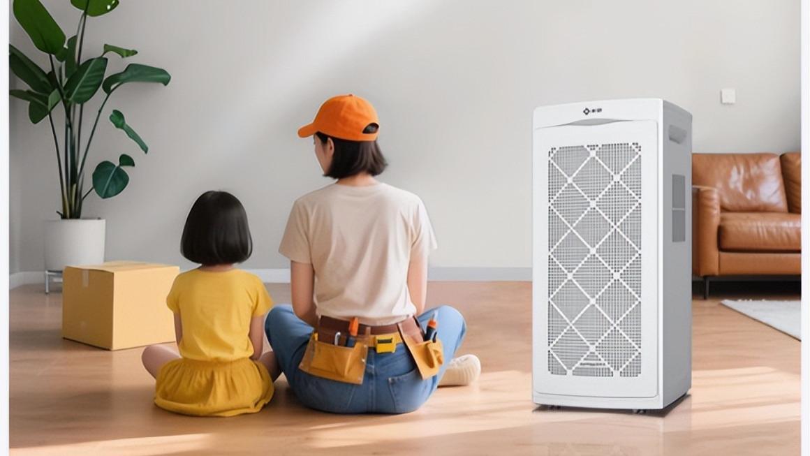 母婴房封神款！新颐 A8 26.4dB 落叶声级静音，99.99% 病毒消杀守护宝宝