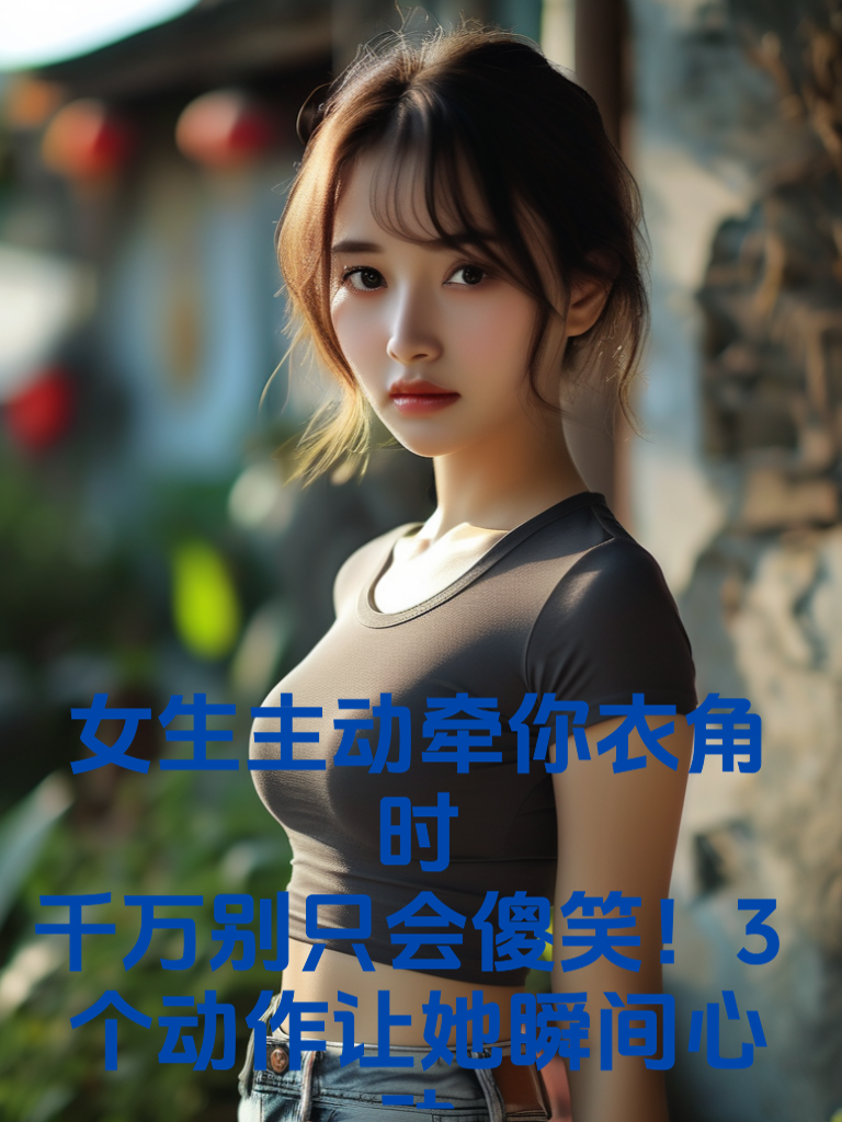 女生主动牵你衣角时，千万别只会傻笑！3个动作让她瞬间心动