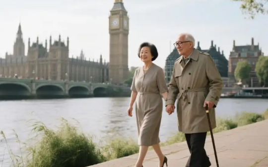 60岁大妈网恋英国大爷，不顾家人反对孤身前往英国与大爷结婚，婚礼前大爷拿出一枚勋章，大妈看到后懵了