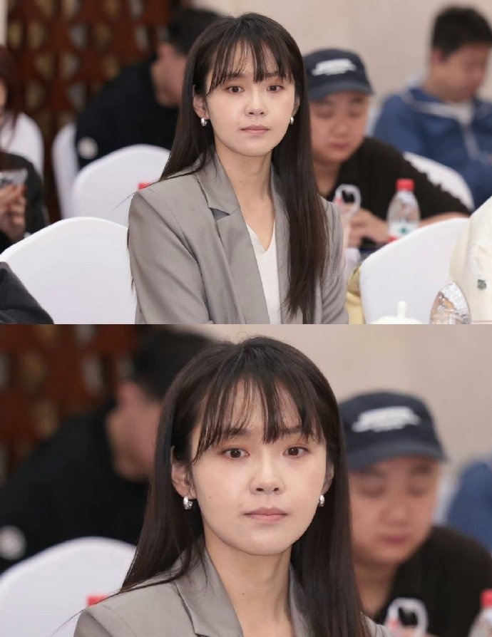 张佳宁35岁素颜简直太美了，这种打扮很好看 ​​​