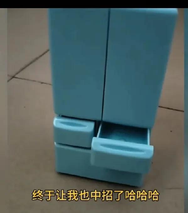 感觉抖音现在已成为诈骗集散地，一不留神就中招了，这部9块9买的冰箱就是迷你冰箱[