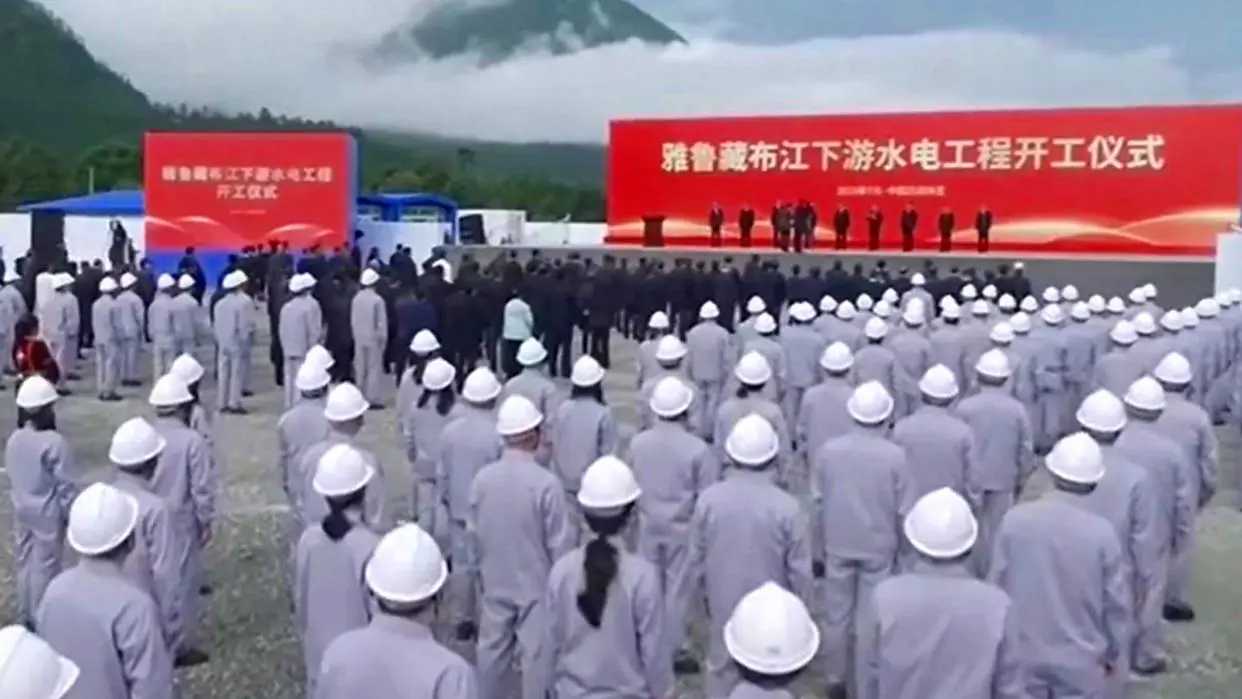 当初的激进派工程—雅鲁藏布江水电工程正式开工