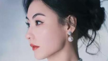 张柏芝穿珍珠新中式，温婉典雅美出新高度