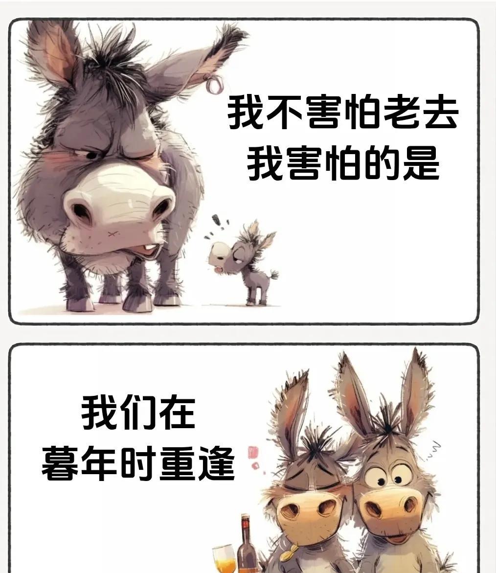 那是怎样复杂的心境？暮年重逢[吃瓜群众]