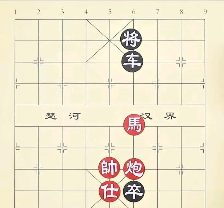 很实用的小棋局，也是考验你基本功和棋感，以及大局观，第一步好多棋友想到是跳马叫杀