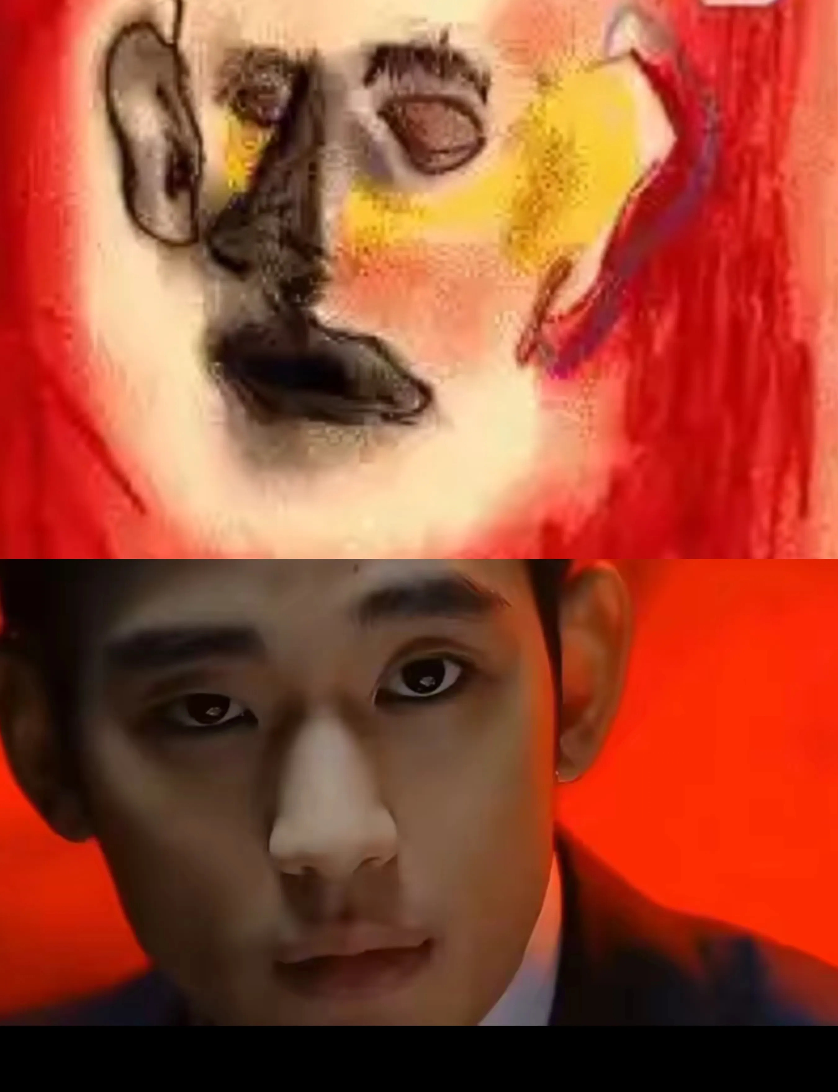韩素希画作引人遐想

















我的天哪！韩素希竟然出现在