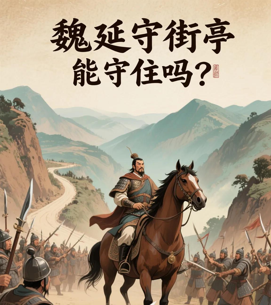 魏延守街亭能守住吗？诸葛亮为什么不用他呢？
“要是让魏延守街亭，蜀汉早就杀进长安
