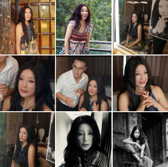 刘晓庆曾经筹拍《流浪的三毛》，但没拍成，今天她分享了定妆照，毛戈平给她化的。