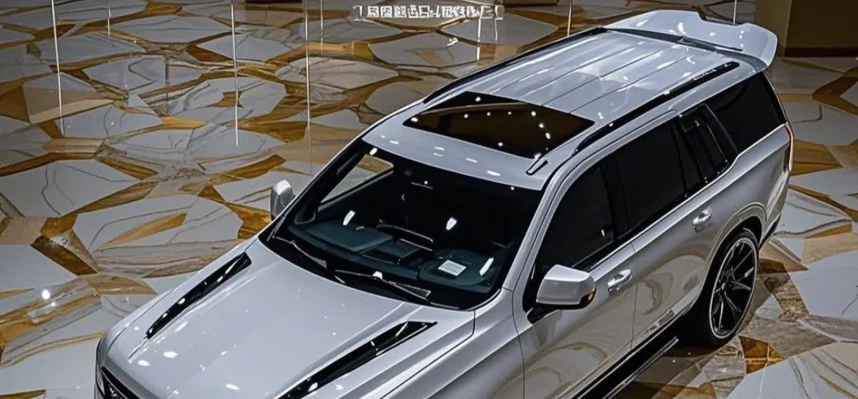 注意看，你们期待已久的全新凯迪拉克凯雷德来了，动力搭载6.2L V8发动机，最大