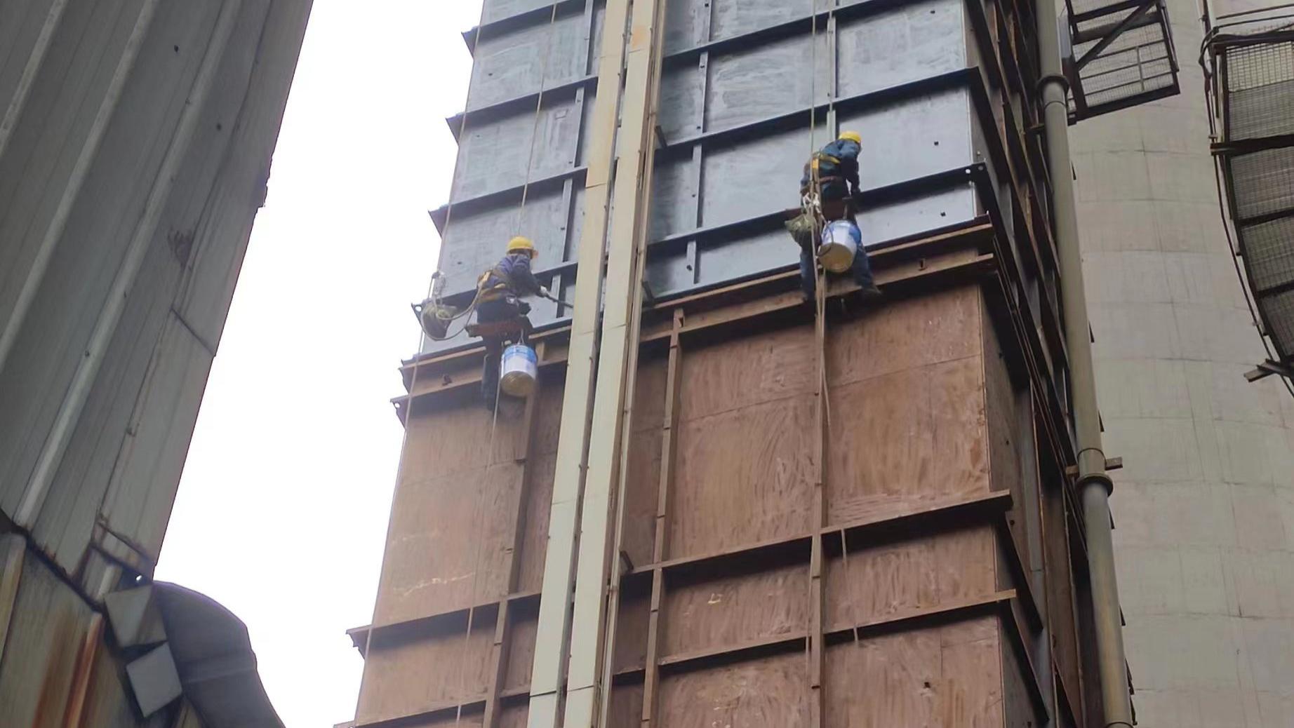 达州电厂烟道防腐项目顺利竣工 消除腐蚀隐患