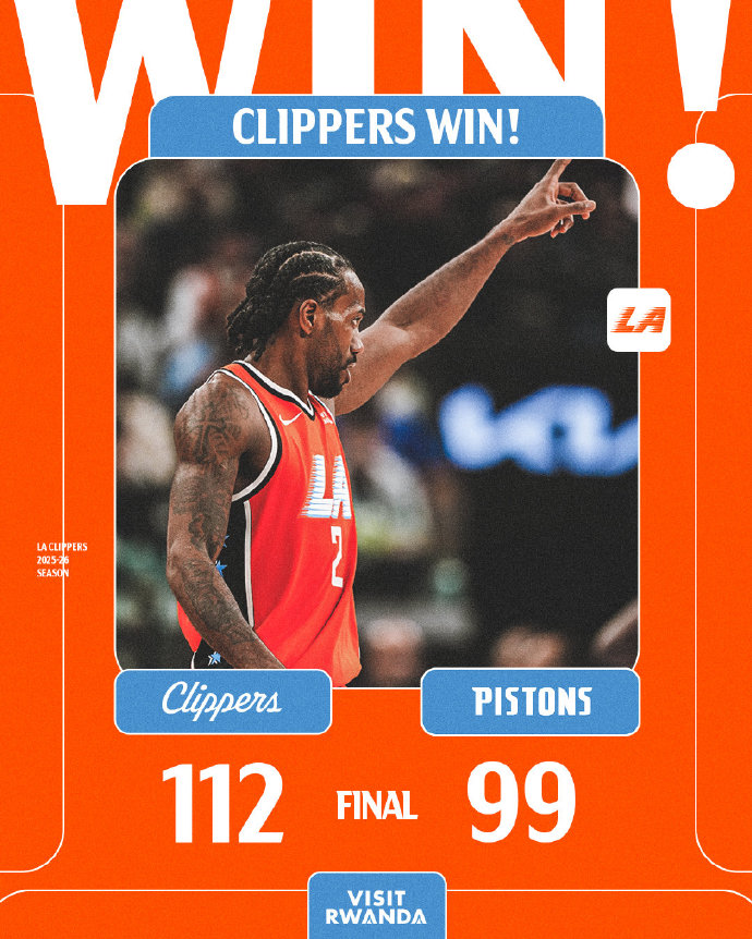 不容有失！#快船4连胜# 
风雨飘渺中的巨轮，
任何一场比赛都不容有失，
面对东