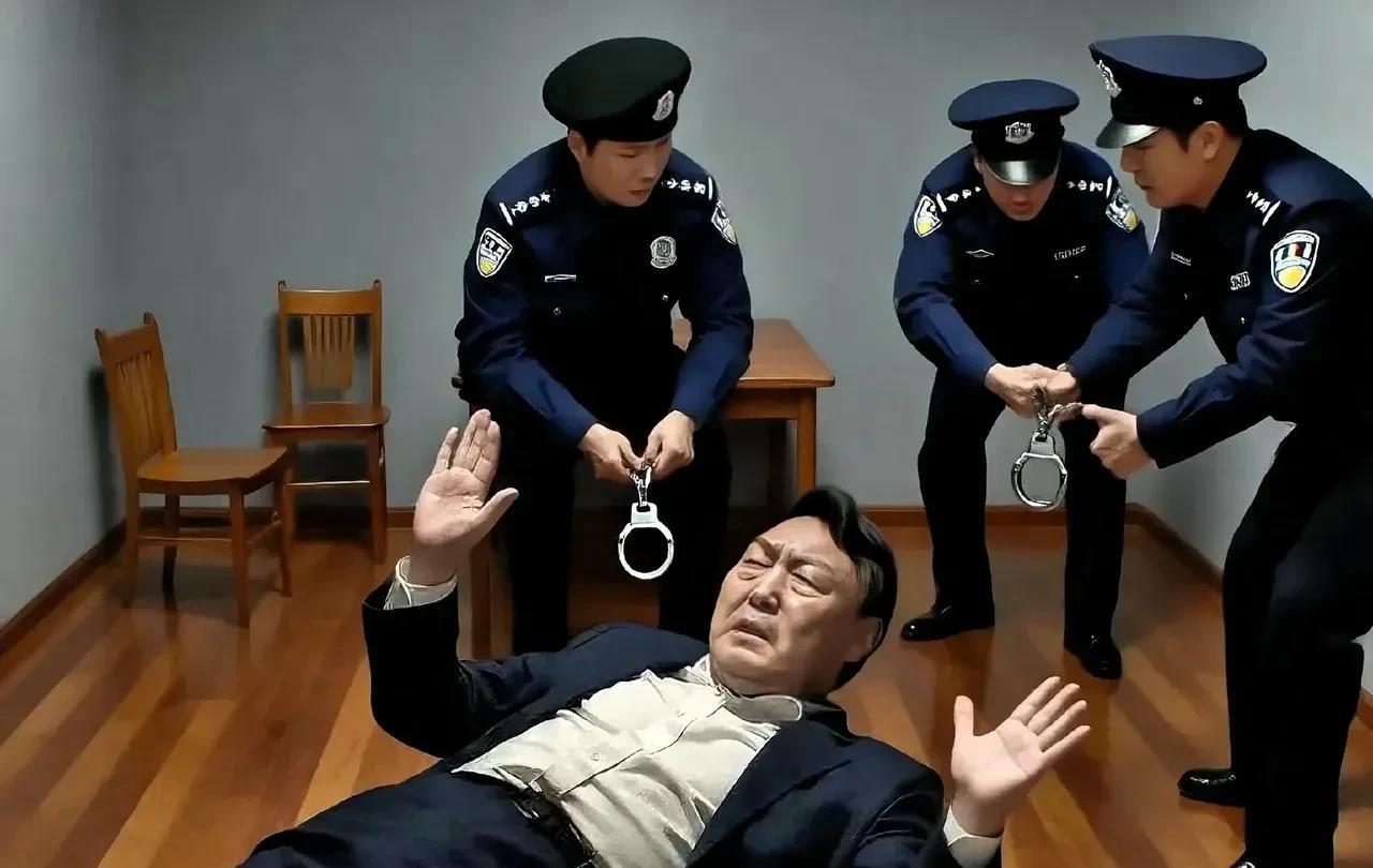 大寒民国前总统伊锡悦把老脸都丢光了，作为一个曾经的总统，躺地上打滚像什么男人？敢