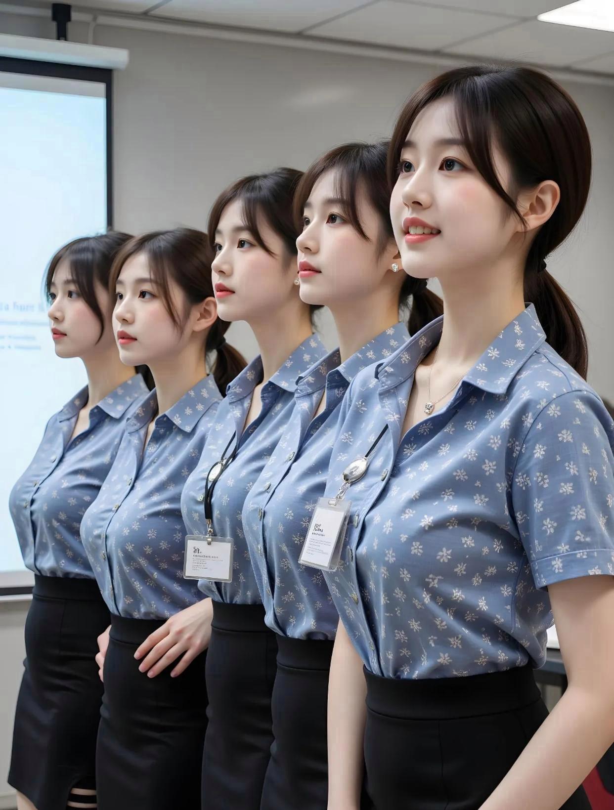 活力满满的小姐姐～