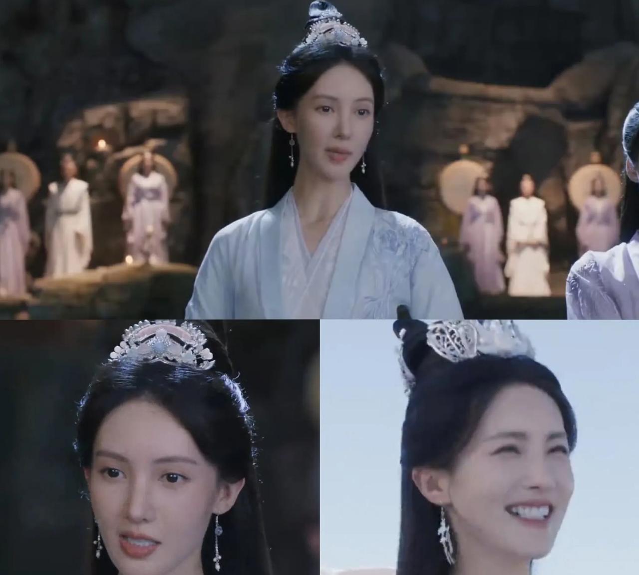 《凡人修仙传》的三位女主选角一言难尽！
金晨 饰演 南宫婉（图1）：
长相偏现代
