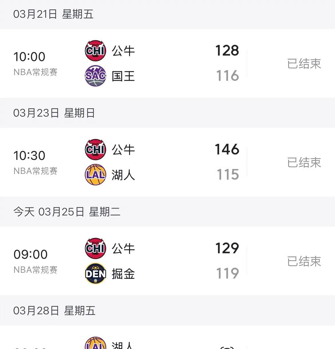 东部球队屡屡打破“西强东弱”局势，3连败的湖人瑟瑟发抖，因为周五要背靠背客战公牛
