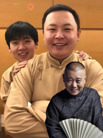 今天全宇宙最乐呵的，
绝对得是郭德纲！为啥？
他那“老大难”徒弟阎鹤祥，43岁骑