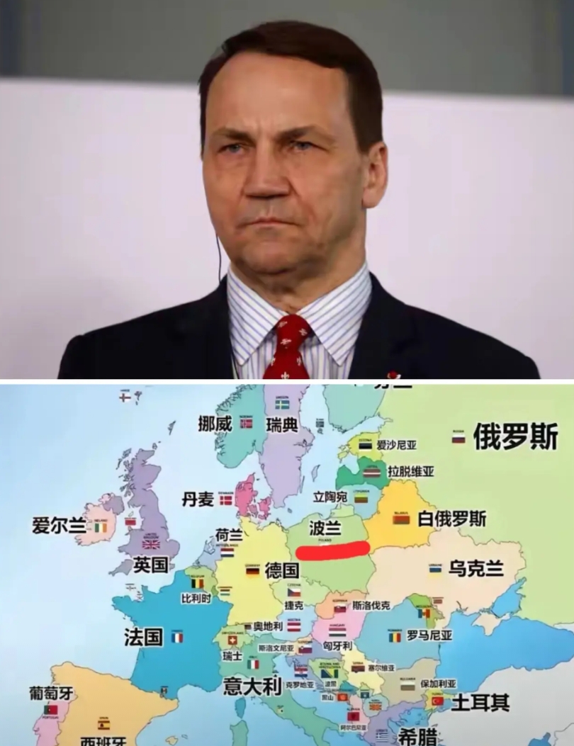 中欧班列停了，波兰卡住了脖子。看看地图，这波兰还真是欧洲的心脏變中欧班列不可能走