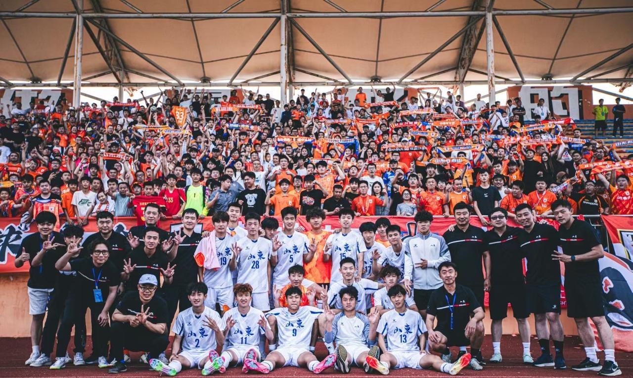 粤港澳全运会U20男足预选赛潍坊鲁能足校赛区，山东男足1：0击败四川队，取得三连