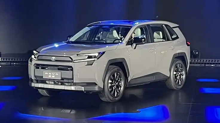 全新国产丰田RAV4荣放首发，外观非常干练，广州车展上市