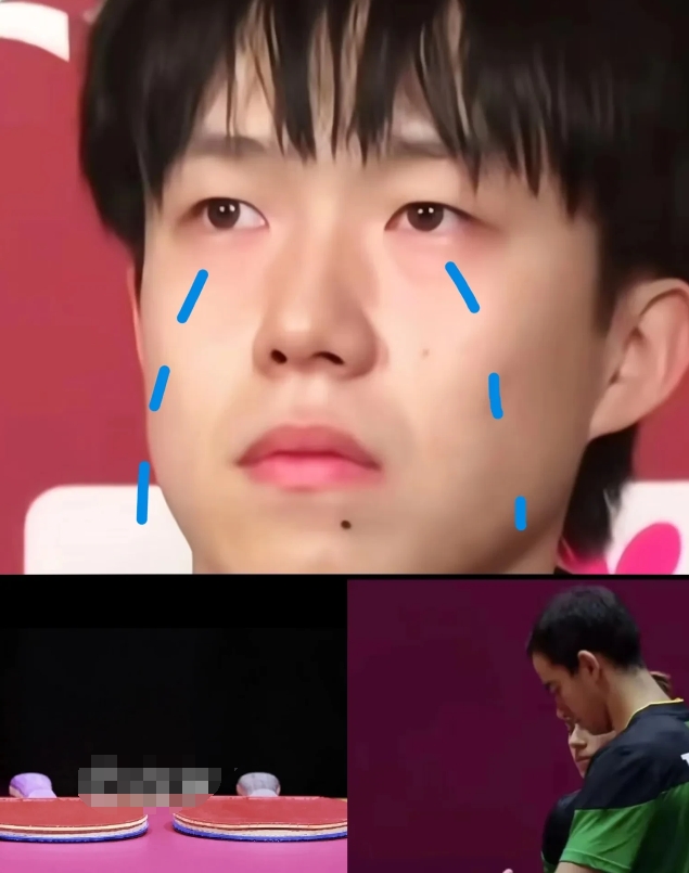 破案了！终于明白，王楚钦的球拍为什么会一再出问题了！

不管是巴黎，还是多哈，就