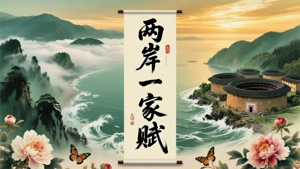 王成伦：两岸一家赋