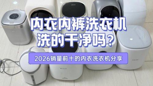 内衣内裤洗衣机洗的干净吗？2026销量前十的内衣洗衣机分享