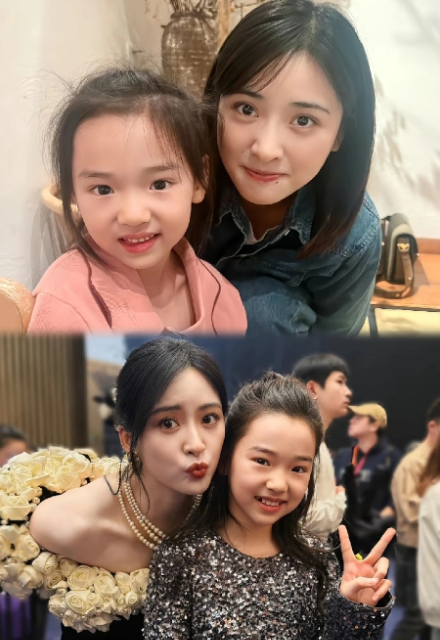 小酒窝跟沈月 都是闺女初长成的样子，好乖乖呀！