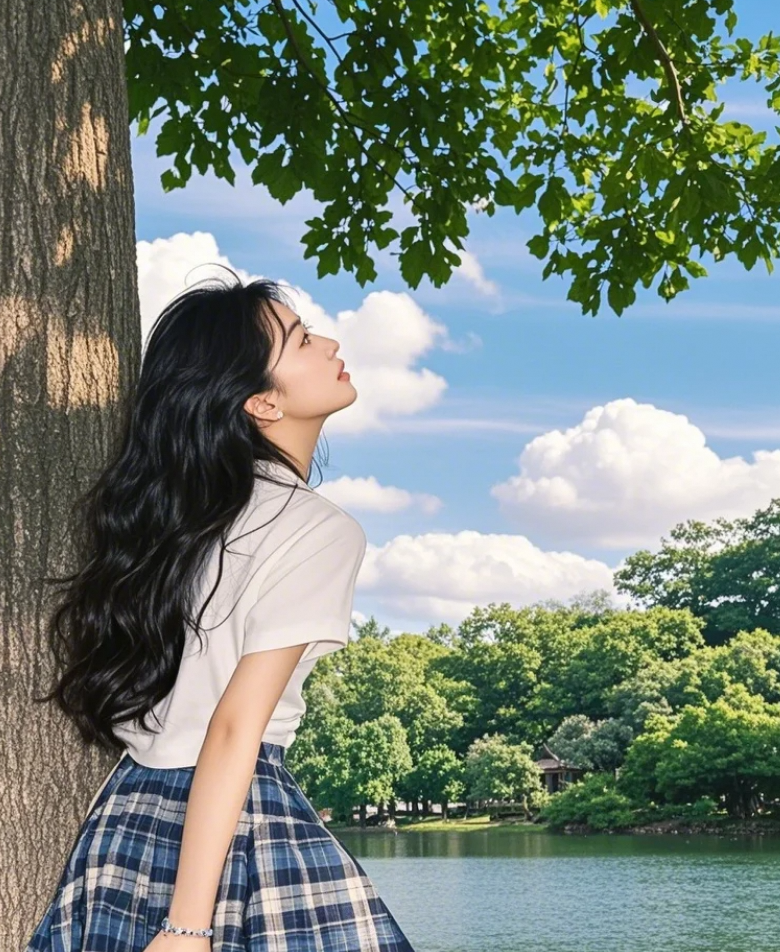 氛围感拉满！这些美女美得太不真实！