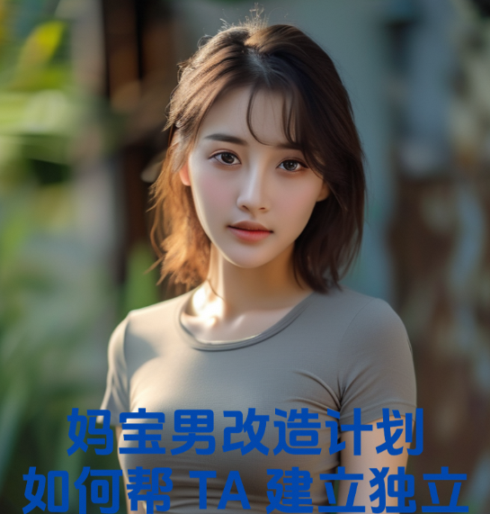 "妈宝男"改造计划：如何帮TA建立独立情感观？