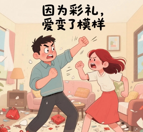 新婚姻法让家长们都警觉了：
1. 第一条：男方给女方的彩礼，几金及所有的开销，只