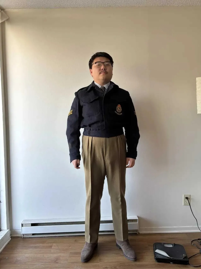 相亲穿这套衣服够洋气吗？