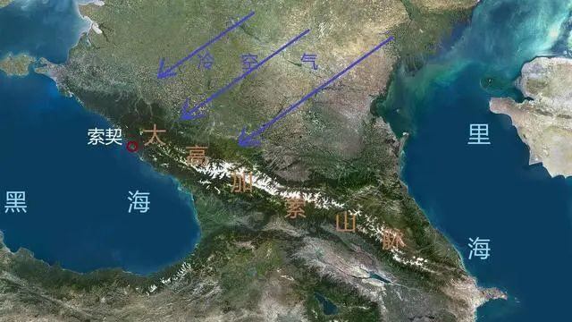 寒冷俄国，有块温暖飞地，冬季比武汉、南京还热乎点