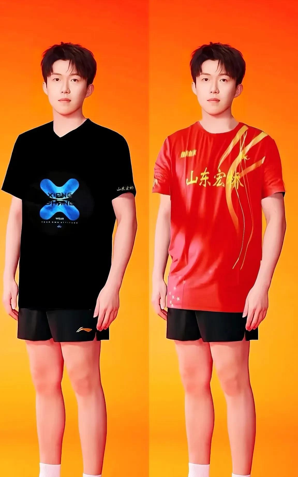 明天乒超联赛开打，山东魏桥的6套新队服亮相。
去年中间是212啊，今年是宏桥，这