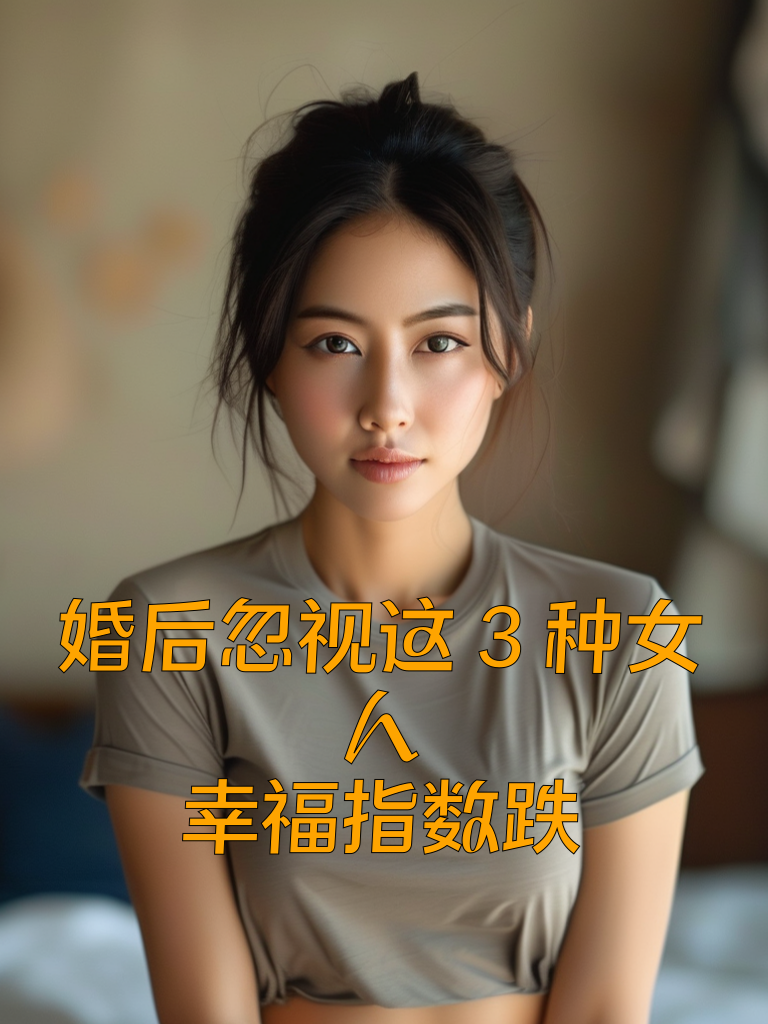 婚后忽视这3种女人，幸福指数跌