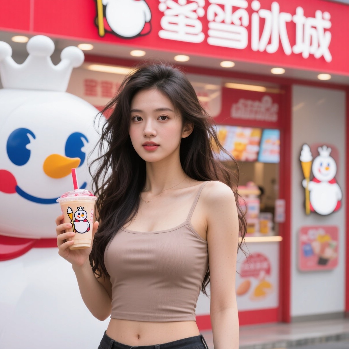 蜜雪和甜妹同款笑容，你被治愈了吗？