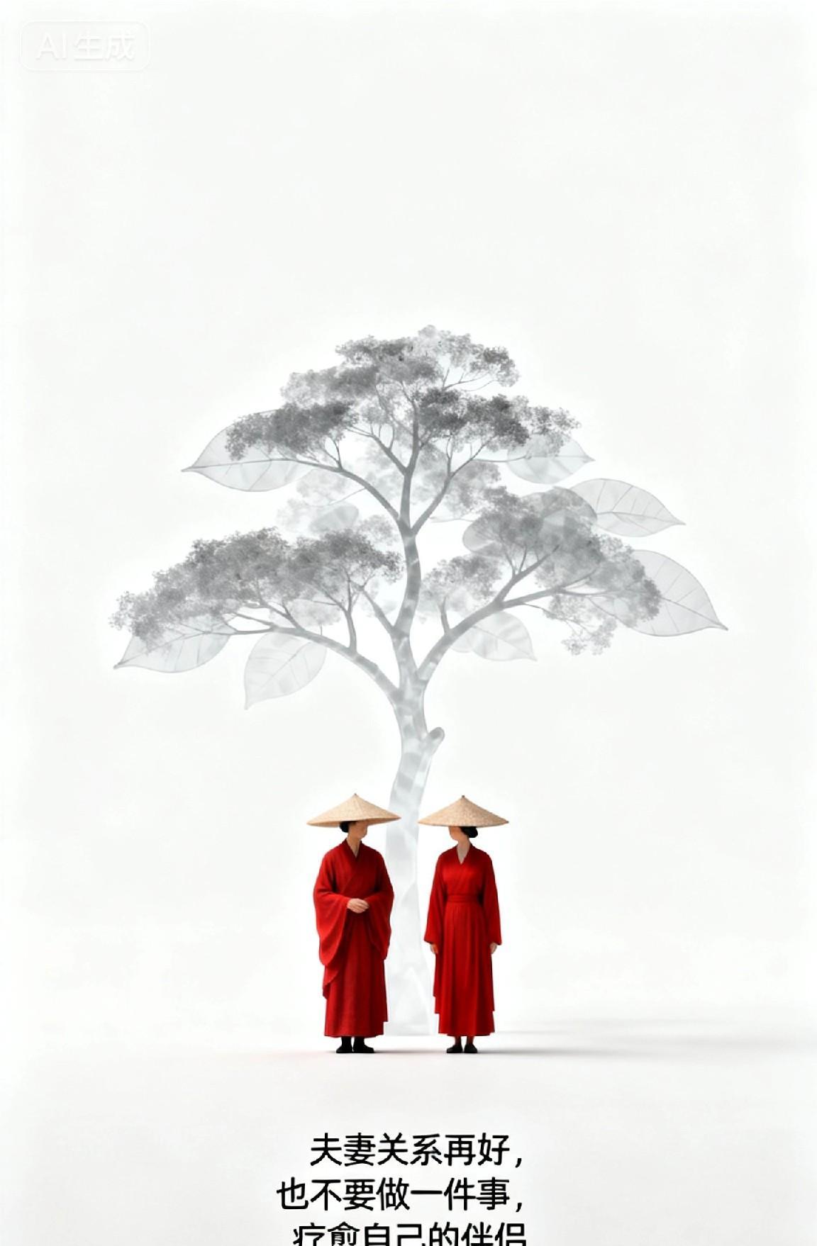 夫妻关系再好，也永远别去做一件事，疗愈你的伴侣。
亲密关系的关键，是边界。 你若