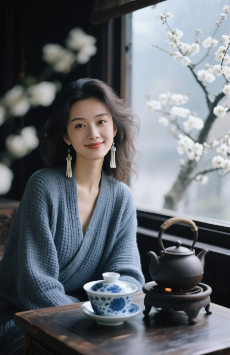看到她的笑容，我直接想恋爱了…这氛围太戳人了