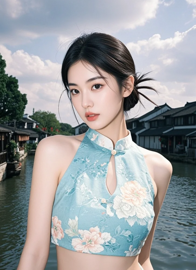江南的午后，阳光和溪水一样清澈